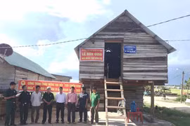 Hội Cựu chiến binh Phú Thiện hỗ trợ hội viên xóa nhà dột nát