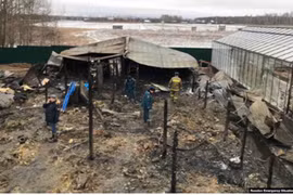 Nga: Cháy tại trang trại nhà kính, 8 người Việt thiệt mạng?