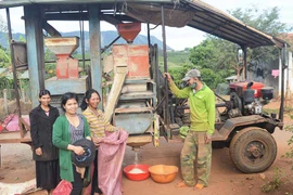 Nở rộ dịch vụ xay xát... lưu động