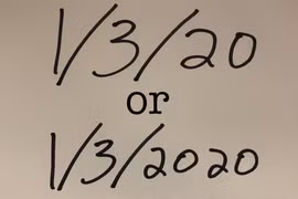 Vì sao không nên viết năm 2020 thành 20?