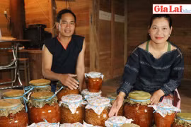 Ngất ngây rượu ghè men lá rừng