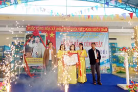 Kông Chro: Trường Mầm non Sao Mai đạt chuẩn quốc gia