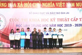 Gia Lai: Trao 44 giải cuộc thi khoa học kỹ thuật cấp tỉnh học sinh trung học
