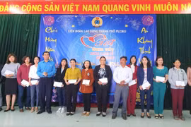 Liên đoàn Lao động TP. Pleiku tổ chức Tết sum vầy Xuân Canh Tý 2020