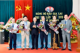 Đồng chí Huỳnh Kiên tái đắc cử Bí thư Đảng ủy Báo Gia Lai