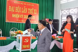 An Khê: Đảng bộ xã Cửu An tổ chức đại hội điểm