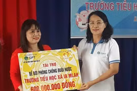 Winggroup tài trợ bể bơi và phòng học mới cho 3 trường học