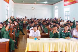 Quan tâm hướng nghiệp cho quân nhân xuất ngũ