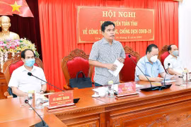 Bí thư Tỉnh ủy Hồ Văn Niên: Thực hiện "2 chống, 3 xây" trong phòng-chống dịch