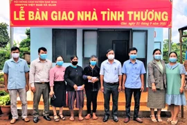 Đak Đoa: Bàn giao nhà tình thương cho phụ nữ khiếm thị