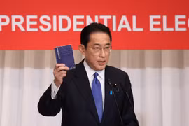 Ông Fumio Kishida đắc cử Chủ tịch đảng cầm quyền ở Nhật Bản