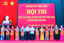 Hội thi báo cáo viên, tuyên truyền viên giỏi: Đợt sinh hoạt chính trị ý nghĩa