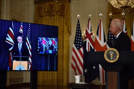 Các nước phản ứng việc Mỹ, Anh, Australia lập liên minh mới