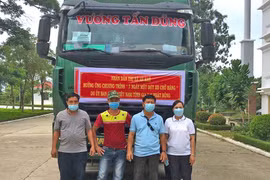 An Khê chuyển 5 tấn hàng ủng hộ người dân TP. Hồ Chí Minh và tỉnh Bình Dương