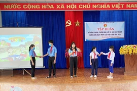 Đức Cơ tập huấn kỹ năng phòng-chống bạo lực, xâm hại trẻ em