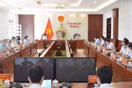 Ủy ban nhân dân tỉnh Gia Lai họp báo định kỳ quý III-2021