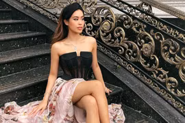 Tiên Nguyễn, Trần Tiểu Vy, Ngọc Trinh lên đồ đẹp long lanh khiến fan thích thú