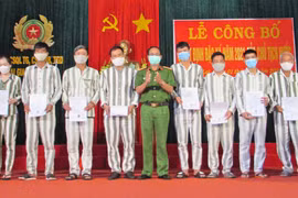 Niềm vui ngày đặc xá ở Trại giam Gia Trung