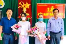 An Khê quan tâm phát triển đảng viên trong học sinh