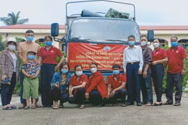 Chư Păh và Kbang chuyển trên 10 tấn hàng hỗ trợ người dân TP. Hồ Chí Minh, 2 tỉnh Bình Dương, Đồng Nai