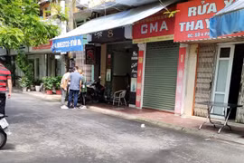 Hải Phòng: Nổ súng trên đường phố một người bị thương