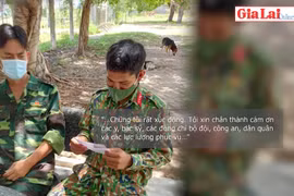 Xúc động thư gửi lực lượng tuyến đầu chống dịch