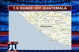 Động đất 7,4 độ Richter ở Guatemala, 39 người chết