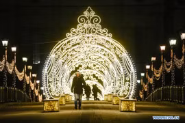 Rộn ràng không khí Giáng sinh trên khắp thế giới