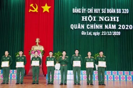 Sư đoàn 320 tổ chức hội nghị quân chính năm 2020