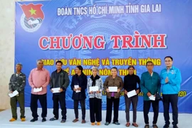 Tỉnh Đoàn Gia Lai truyền thông về an ninh nông thôn tại xã Gào