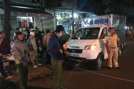Pleiku: Ngồi trước đầu xe tải, cụ bà bị tông tử vong