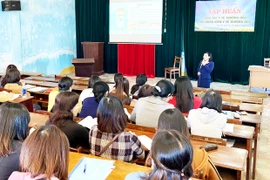 Gia Lai: Tập huấn công tác y tế trường học