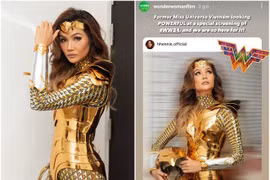 Cosplay thành Wonder Woman, H'Hen Niê được fan quốc tế khen nức nở