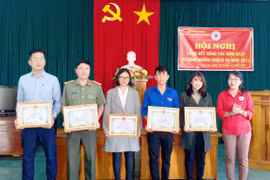 Kbang khen thưởng 21 tập thể, cá nhân điển hình hiến máu tình nguyện