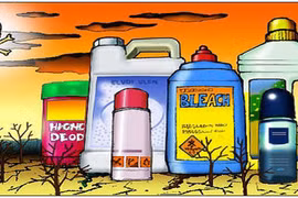 Phát hiện kho hóa chất "khủng" nguy hiểm trong KCN Tân Tạo