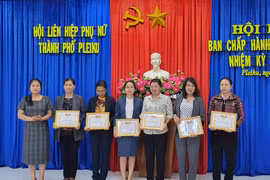 Pleiku: 22 hội viên phụ nữ được hỗ trợ thoát nghèo