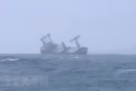 Vụ tàu Panama bị chìm gần đảo Phú Quý: Đã tìm thấy 10 thuyền viên