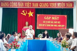 Chư Sê gặp mặt chức sắc tôn giáo năm 2020