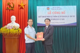Ông Vũ Lê Quân làm Cục trưởng Cục Hải quan Gia Lai-Kon Tum