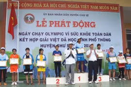 Chư Sê phát động Ngày chạy Olympic vì sức khỏe toàn dân