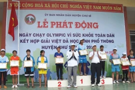 Chư Sê phát động Ngày chạy Olympic vì sức khỏe toàn dân