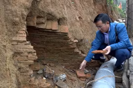 Phát hiện ngôi mộ cổ có từ 1.400 năm trước ở Hà Tĩnh