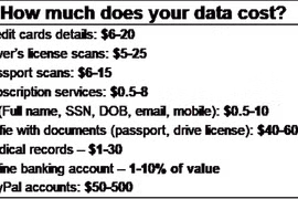 Dữ liệu cá nhân trực tuyến đã tạo điều kiện cho hoạt động đánh cắp thông tin cá nhân như thế nào?