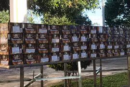 Đồn Biên phòng Ia O phát hiện, thu giữ 211,5 kg pháo lậu