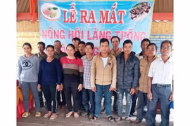 Ra mắt Nông hội làng Tpông