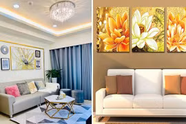 Tuyệt chiêu chọn tranh trang trí nhà ở vừa đẹp vừa sang