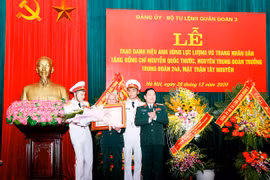 Quân đoàn 3 tổ chức lễ trao danh hiệu Anh hùng lực lượng vũ trang nhân dân tặng Trung tướng Nguyễn Quốc Thước