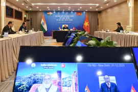 Việt Nam - Ấn Độ công bố hợp tác về quốc phòng, dầu khí