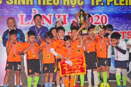 Sân chơi bổ ích cho các cầu thủ "nhí" ở Pleiku