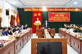 Đảng ủy Quân sự tỉnh Gia Lai triển khai nhiệm vụ công tác năm 2021